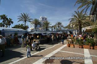 Estepona, markt